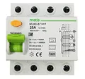 FI Schutzschalter TYP B 25A / 30mA, 4-Pol Allstromsensitiv Schalter Automat Sicherung