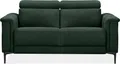 OTTO home 2-Sitzer LUND, 160 cm, mit Relaxfunktion und Kopfteilverstellung, manuell od. elektrisch (m.USB-C), Echtleder, Kunstleder, Webstoff