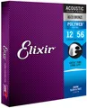 ELIXIR 11075 Acoustic Polyweb 80/20 Bronze .012-.056