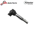 Autostar Germany Zündspule 036905715F für Volkswagen Polo 1.4/1.6