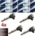 4x Bosch 0986221023 Zündspule Audi A3 8P VW Golf 4 5 6 Passat Polo Tiguan Touran