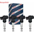 4x BOSCH Zündspulen für VW Golf V 1K1 1.4 16V 1J1 1.6 5K1 Skoda Fabia II 542
