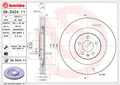 2X 09.D424.11 BREMBO Bremsscheibe für AUDI,AUDI (FAW),AUDI (SAIC),HONDA,VW
