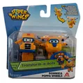 Super Wings Spielfigur Super Wings, Transform-a-Bots, Donnie und Poppan Wheels, Transformer
