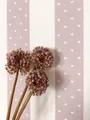 Newroom Vliestapete Fea Tapete Kindertapete Streifen,Linien,Herzen, Rose Tapete Kinder Streifen - Kindertapete Jugendtapete Weiß Verspielt Linien Herzen für Kinderzimmer Jugendzimmer Babyzimmer, Jugendtapete