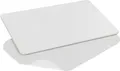 WENKO Badezimmervorlage Model Simi aus Kieselgur, 60x39 cm Diatomit Matte Weiß