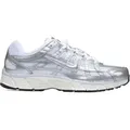 Nike P-6000 Damen Sneaker Weiß – Retro-Laufschuh-Design mit Mesh-Obermaterial - Silber - 40