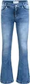 Blue Effect Mädchen Flared Jeans Hose Slim fit, Größe:146, Farbe:medium Blue