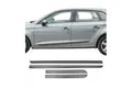 OMAC Zierleisten-Aufkleber Seitentürleiste für Seat Alhambra 2010-2025 Chrom Dunkel 4x, (4tlg), Langlebig,Einfache Reinigung,Einfache Installation,Rostbeständig
