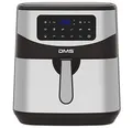 DMS XXXL 7 Liter Heißluftfritteuse | fritteuse | Backofen | Heißluftgrill | Cooker | fettfrei und ohne Öl | inklusive 10 Programmen und digitalem Touch Display | 1800 Watt | Timer | HF-7S