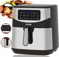 DMS 7L Heißluftfritteuse Fritteuse Heißluft Ofen Friteuse Digitale Edelstahl XXL