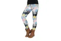 cosey Leggings Motiv-Leggings (Einheitsgröße) - Design Muster Mix (auffällige Motiv-Prints • figurbetonte Passform • schnelltrocknend, Einzelartikel) Design Muster Mix