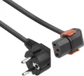 ACT AK5256 Stromkabel Schwarz 2 m CEE7/7 C13-Koppler (AK5256)