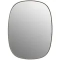 Muuto Framed Spiegel, small, taupe / glasklar