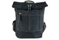 Domelo Rucksack gewachste Backpack vegan wasserabweisend, vegan Tasche aus gewachstem Canvas wasserabweisend DIN A4 geeignet