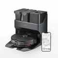 Roborock S7 MaxV Ultra Saugleistung Nasswischer Selbstentleerung Schwarz