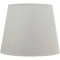 Lampenschirm Weiß Stoff Für Stehlampe E27 Konisch