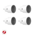 4PCS SONOFF Smart Zigbee Steckdose für Amazon Alexa Fernbedienung Socket Stecker