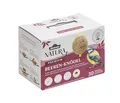 Dehner Natura Premium Meisenknödel mit Netz, Beerenknödel, ganzjähriges Wildvogelfutter proteinreich / energiereich, 30 Stück je 90 g (2.7 kg), Karton aus FSC-zertifizierter Produktion