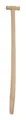 Floraworld Stiel, Spatenstiel Esche 900/40 mm gebogen