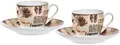 Ritzenhoff & Breker Espresso-Set Crema | 4-teilig | 90 ml | Porzellan