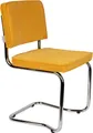 2er Set Zuiver Ridge Rib Kink Esszimmerstuhl Stahl/Polyester stapelbar
