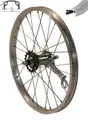 REDONDO 16 Zoll Hinterrad 16" Kasten Felge Silber mit 1 Gang Rücktritt Bremse