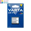 Varta Cr-P2 Lithium Batterie 6204 6V 1Bl Blister Crp2 Batterien Exp 2033 NEU