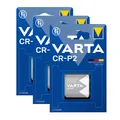 3x VARTA Lithium Photo Batterie 6V CR-P2 I DL223 I CR17-33 I 6204 I CRP2