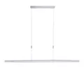 LED Pendelleuchte Esszimmer in Aluminium 179 cm 4680 lm dimmbar Touch Hängelampe