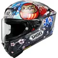 Shoei X-SPR Pro Marquez Motegi 5 TC-1, Integralhelm - Dunkelgrau/Rot/Blau/Gold - M