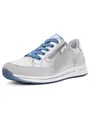 ARA Damen Sneaker Osaka Pebble,Silber,Sky Gr. 40