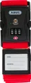 Abus Kofferband mit Schloss 620TSA/192 rot
