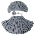 Bobbiny Makramee-Flechtkordel, 5 mm, 100 m, Dunkelgrau (Steel)