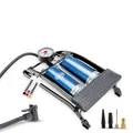 alca® 2-Zylinder Hochleistungs-Fußpumpe + Manometer