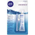Gre 40080 - Poolfolien-Reparaturset, mit Kleber und Applikatorstäbchen