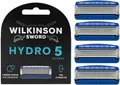 Wilkinson Sword - Hydro 5 Rasierer für Männer, 4 Ersatzklingen, Feuchtigkeitsspendende Gel-Pools und umklappbarer Trimmer