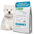 Nature's Protection Superior Care White Dog Getreidefrei Trockenhundefutter Für alle Größen und Lebensphasen Hund Mit Weißfischmehl Größere Brocken 4kg