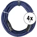 Pronomic Stage DMX3-20 DMX-Kabel 20m 4x Set