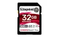 Kingston Canvas React Plus 32GB SDHC Speicherkarte UHS-II 300R/260W U3 V90 for Full HD/4K/8K - SDR2/32GB