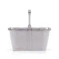 reisenthel carrybag cord grey – Stabiler Einkaufskorb mit viel Stauraum und praktischer Innentasche – Elegantes und wasserabweisendes Design