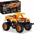 LEGO 42135 Technic Monster Jam El Toro Loco, Monster Truck-Spielzeug ab 7 Jahre, Spielzeugauto-Set für Jungen und Mädchen, Offroader mit Rückziehmotor