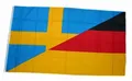 Flagge / Fahne Deutschland / Schweden Hissflagge 90 x 150 cm