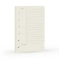 A7 Cornell Design Planner Refill 6 Holes Notebook Binder Refills, A7 College ...