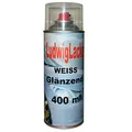 LudwigLacke Weiß glänzend 1 Spraydose Autolack glänzend Farbton 400ml