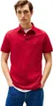 Tommy Hilfiger Herren Poloshirt Kurzarm 1985 Regular Fit, Mehrfarbig (Medium Red), M