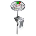 WESTMARK Milch-Thermometer mit Clip Kerntemperatur-Lebensmittelthermometer silber