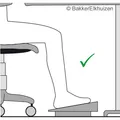 Bakker Elkuizen BNEFRP959 BakkerElkhuizen Fußstütze Pro 959 Footrest retail