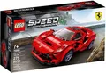 LEGO Speed Champion Ferrari F8 Tribut 76895 275 Teile Plastik Block Toy Rot
