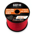 Paracord 550 Typ III | ø 4mm - 11 Kerne - max. 250 kg | 100% Nylonschnur - reißfest & extrem stabil | Nylonseil, Allzweckseil, Reepschnur & Outdoor Seil